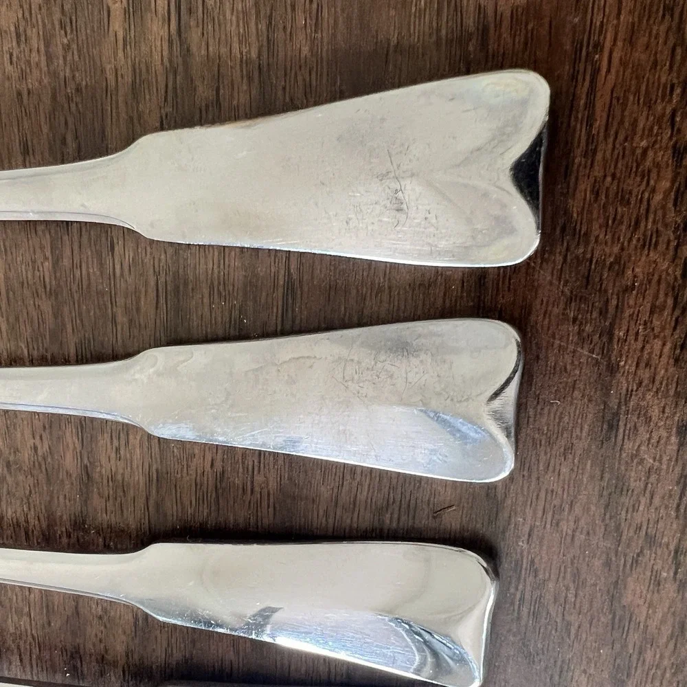Lunt Modern Classic Stainless Forks Set of 6 Japan Flatware Silverware 18/8